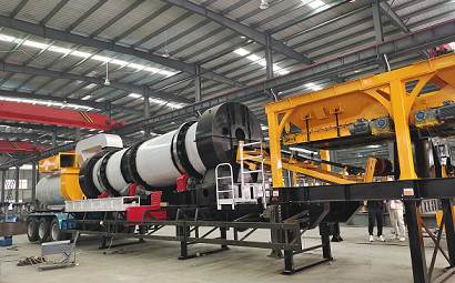 How to properly debug the asphalt mixing plant before use